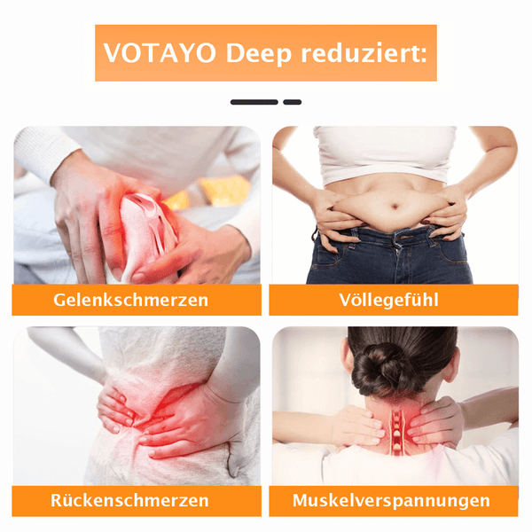 VOTAYO Deep - Rotlicht-Therapiegürtel zur gezielten Schmerzlinderung